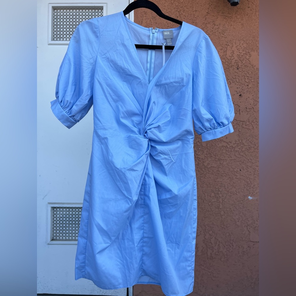 ASOS Blue Mini Dress - Picture 7 of 10
